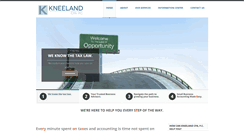 Desktop Screenshot of kneelandcpa.com